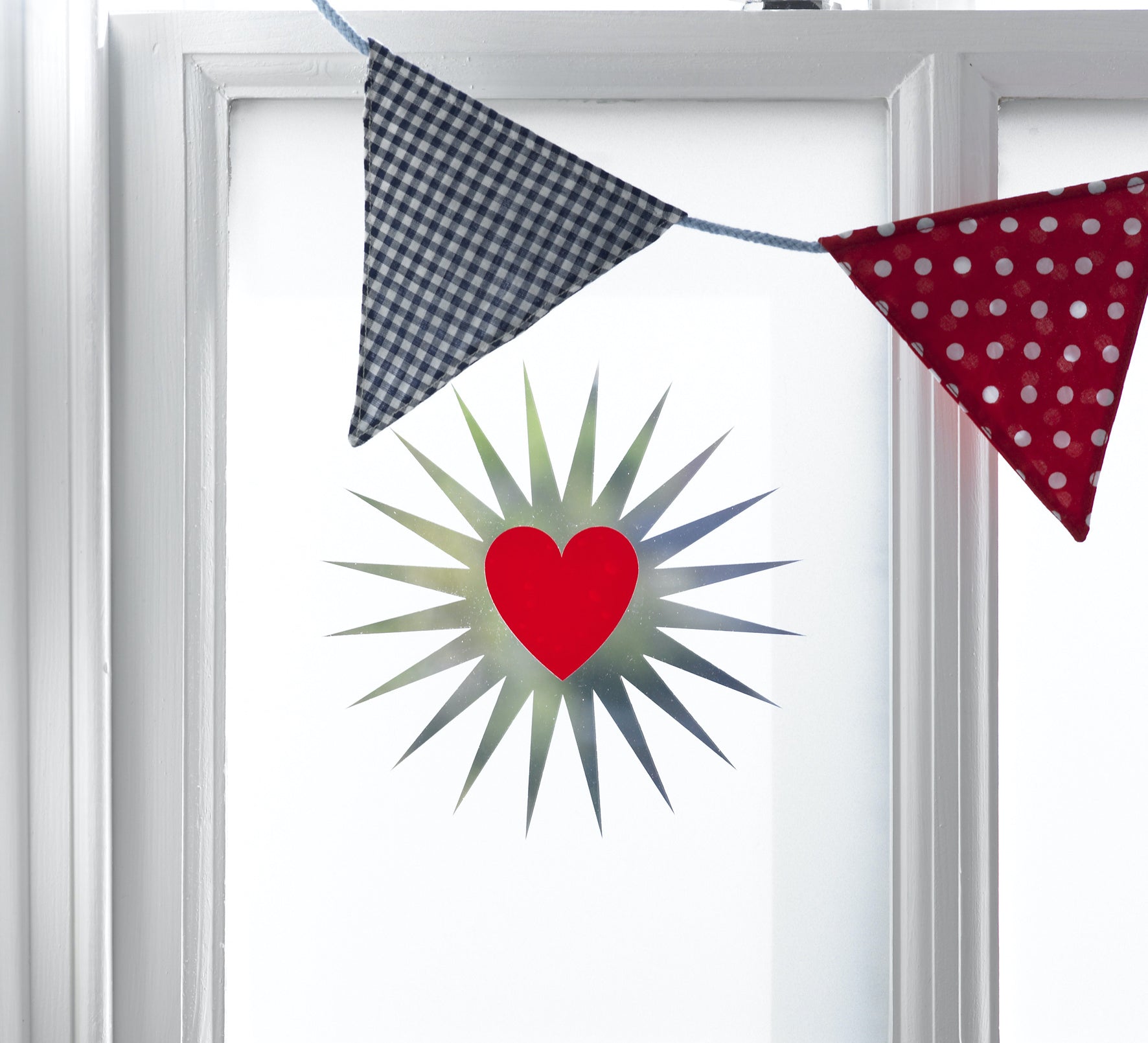 Heart design window film