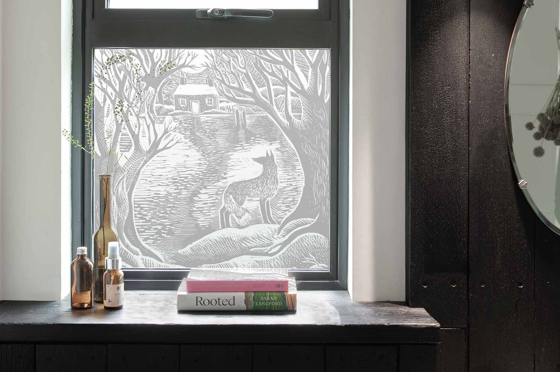 Night Fox Window Film Angela Harding