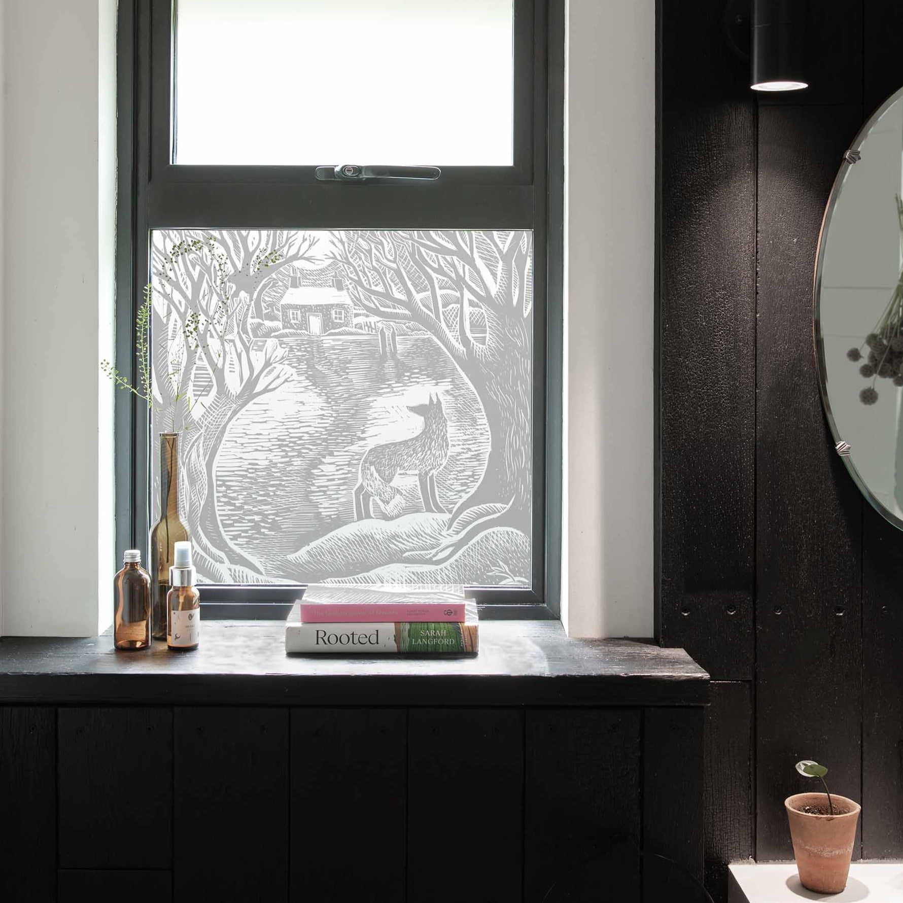 Night Fox Window Film Angela Harding