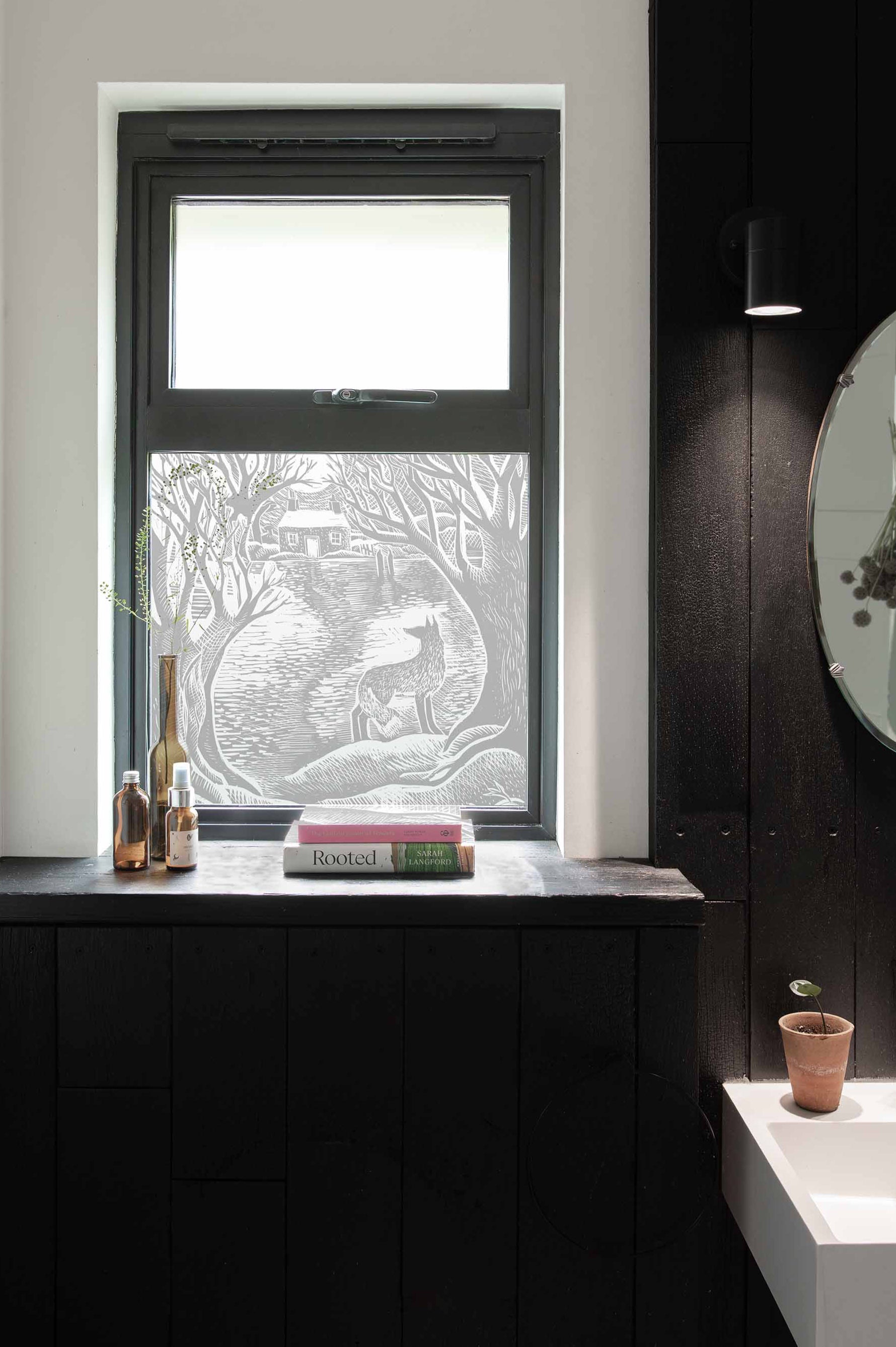 Night Fox Window Film Angela Harding