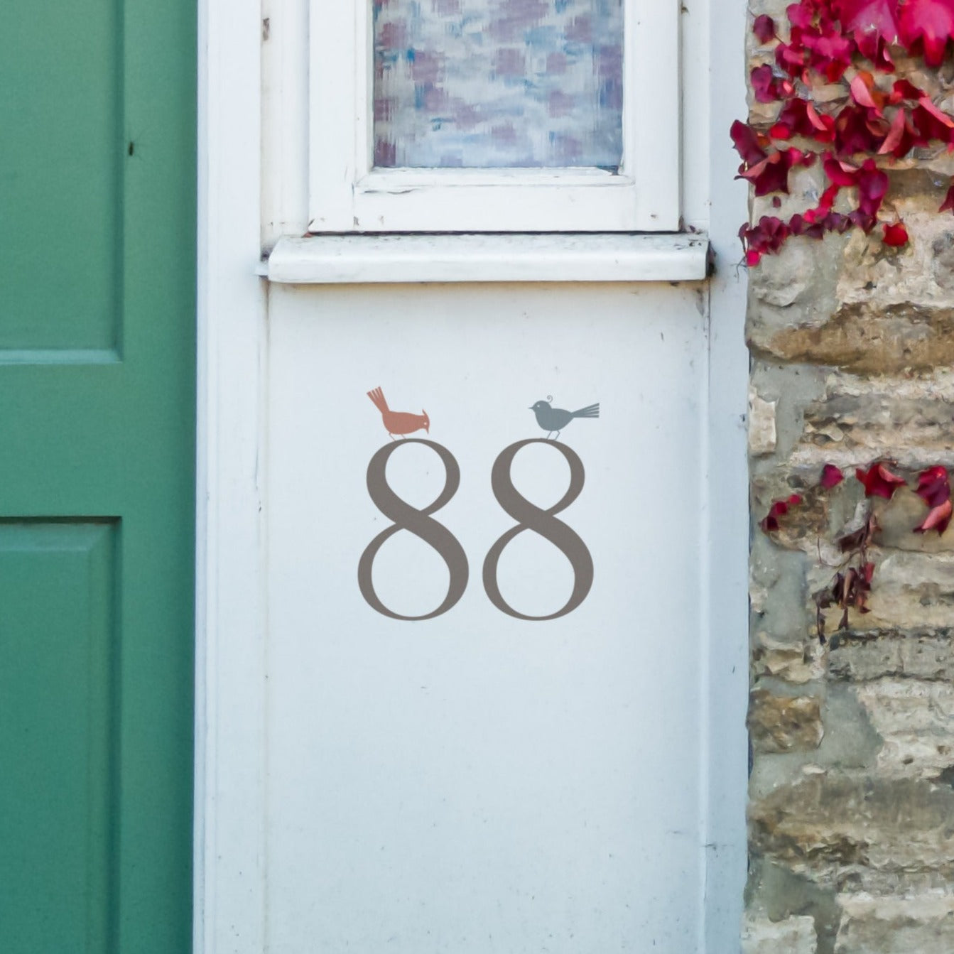 Perch House Number - Stencil Film