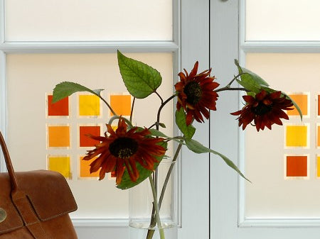 Coloured square block.