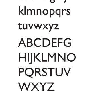 Gill Sans House Name-2 Lines.