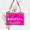 Magenta Stained Glass Film.