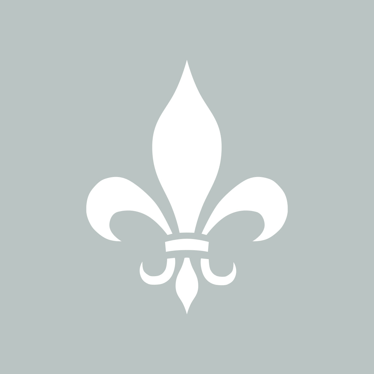 Single Fleur de Lys – Brume window film