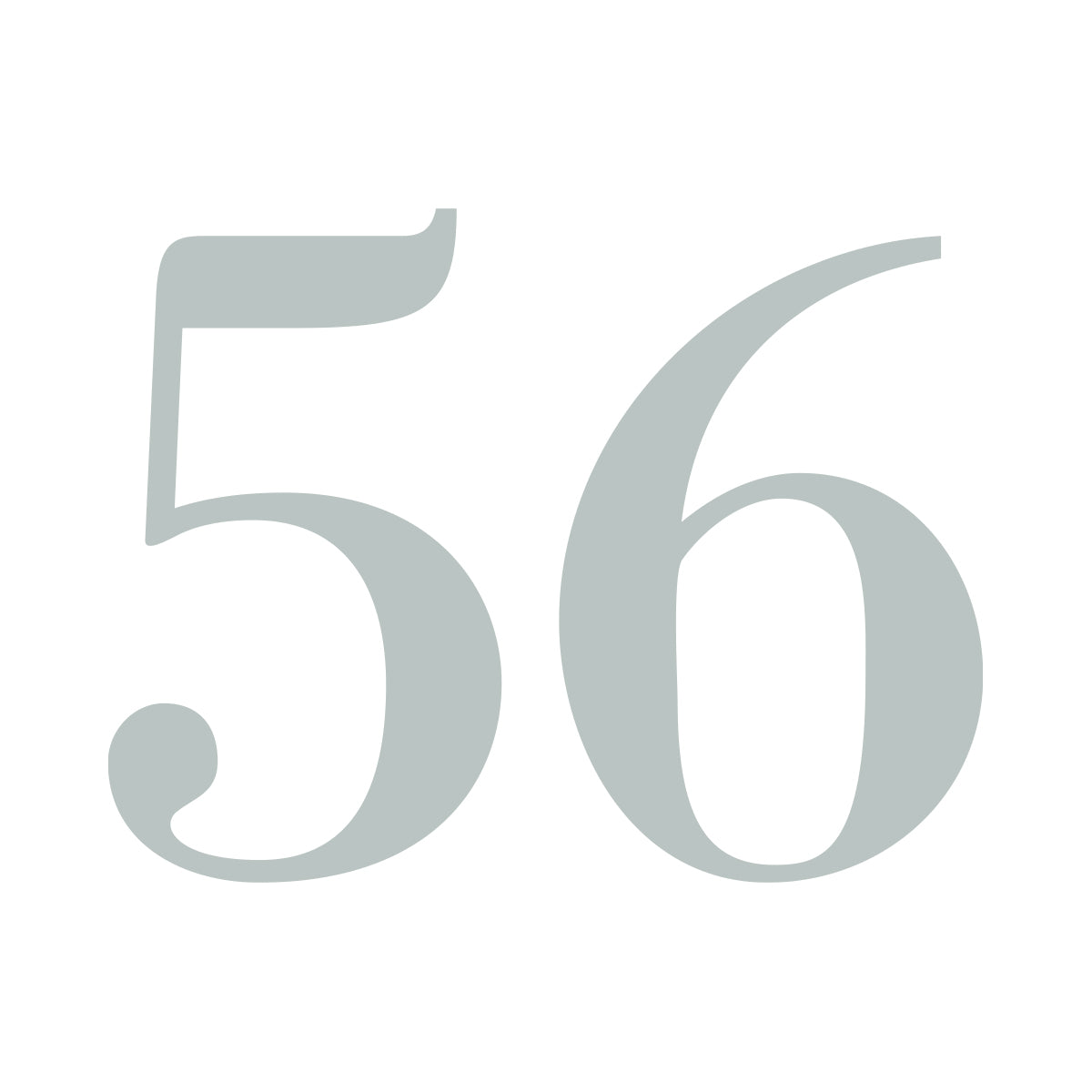 Bodoni Number.