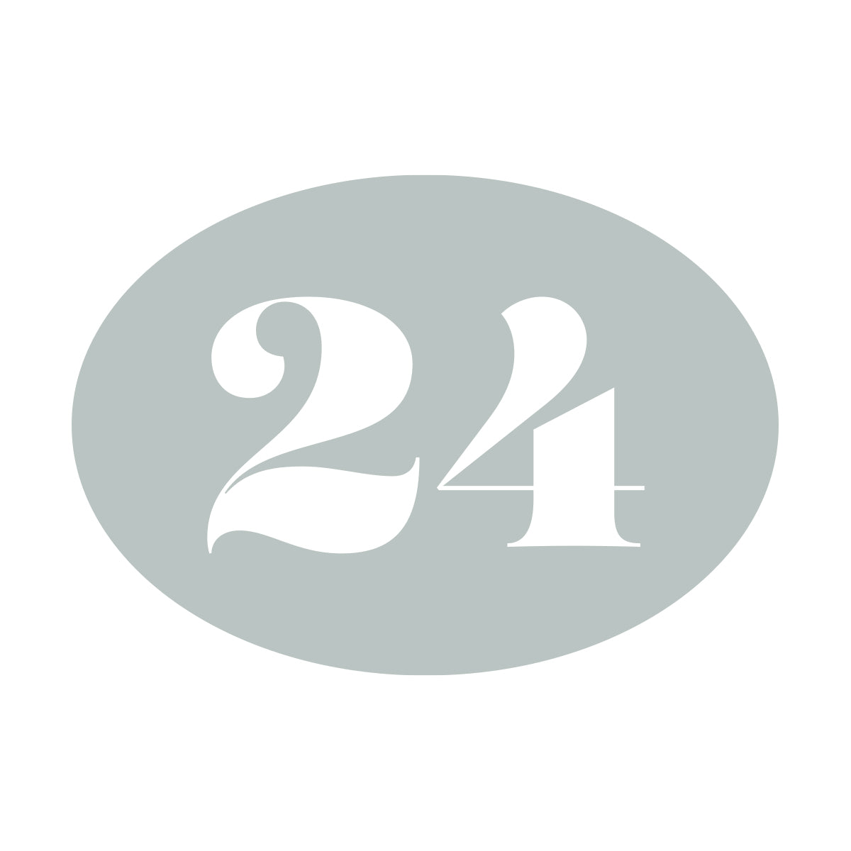 Salome Number in Oval.